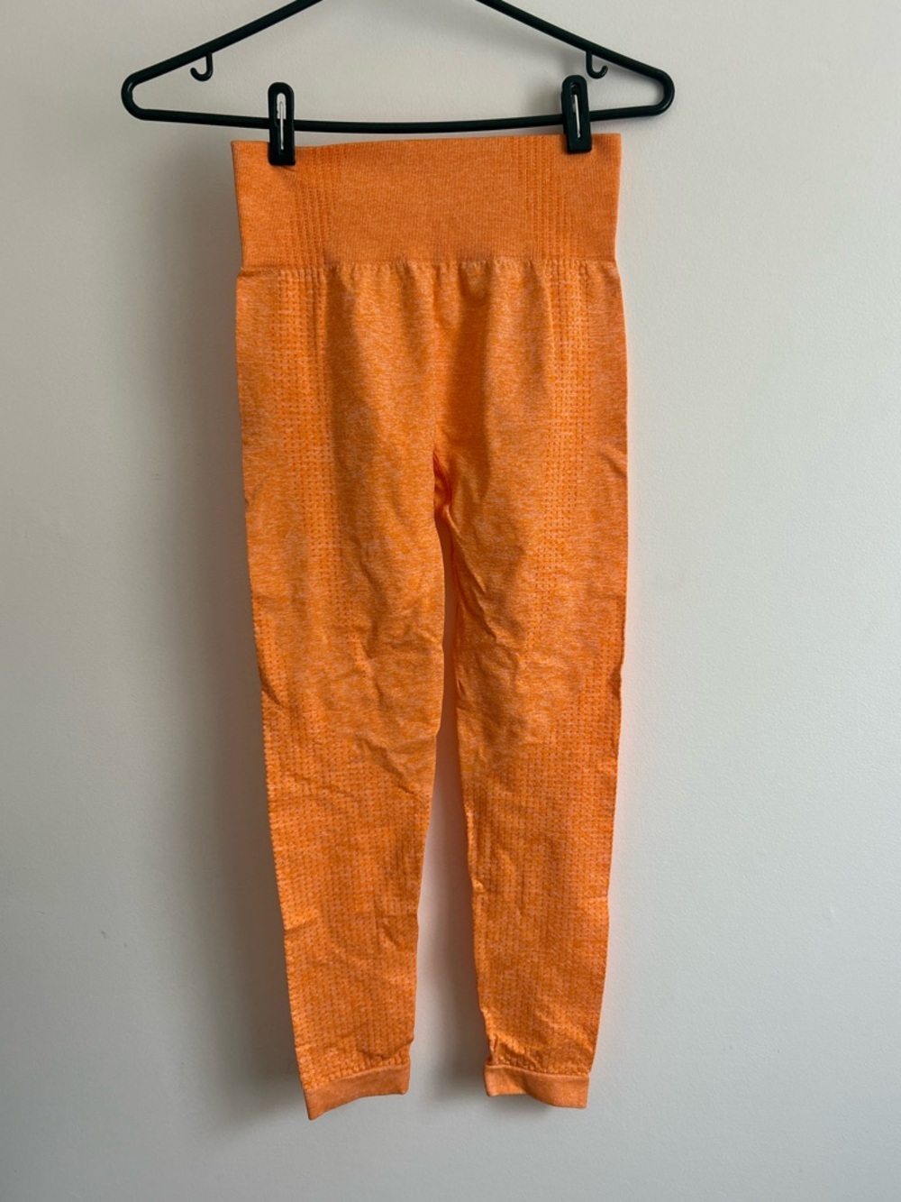 Seamless High-Waist Leggings - Orange